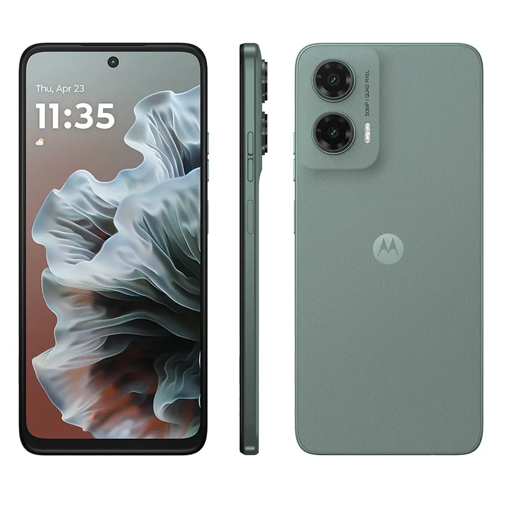 Smartphone Motorola Moto G35 Cinza 256GB 4GB RAM+8GB RAM Booster Tela 6,7" Câmera 50MP+Selfie 16MP